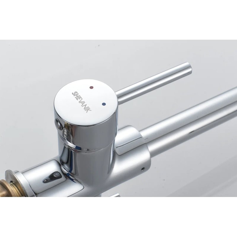 Смеситель для кухни с подключением фильтра Shevanik S128, хром