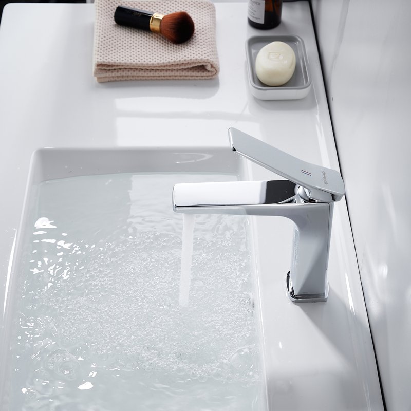 Смеситель для раковины Shevanik S4601, хром