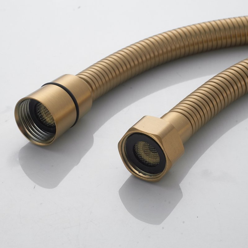 Гигиенический душ со смесителем Shevanik S9605T-1, оружейная сталь