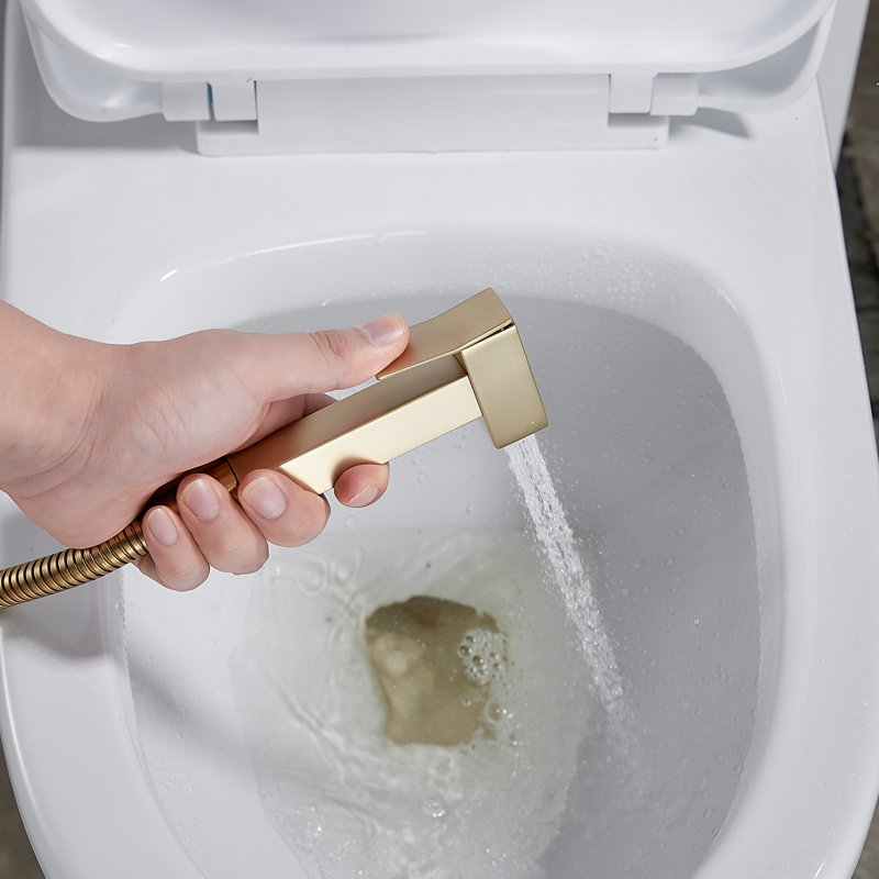 Гигиенический душ со смесителем Shevanik S147H, черный