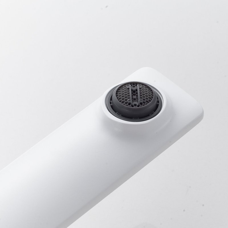 Смеситель для раковины высокий Shevanik S6111C, белый