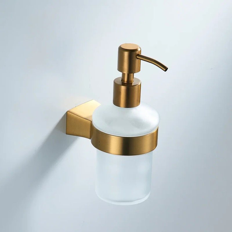 Дозатор жидкого мыла Shevanik SG5744G, золотой сатин