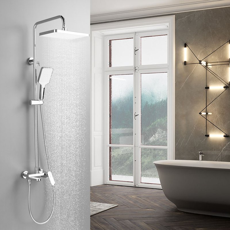 Душевая система Shevanik S8636, хром