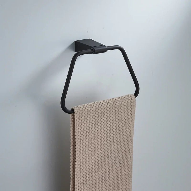 Кольцо для полотенец Shevanik SG5706H, черный