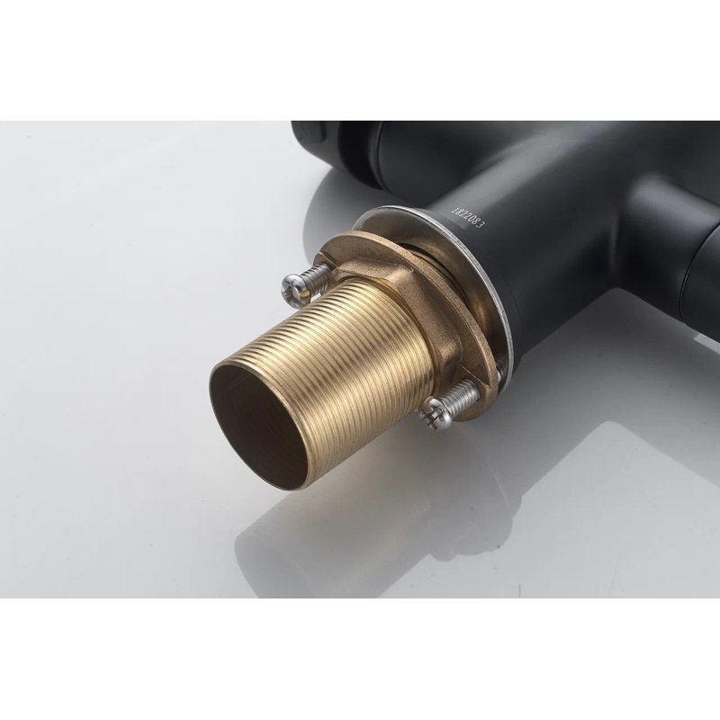 Смеситель для кухни с подключением фильтра Shevanik S128H, черный