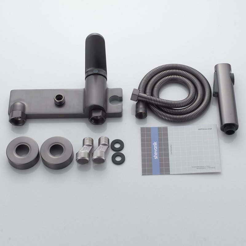 Гигиенический душ со смесителем Shevanik S4005-1, хром