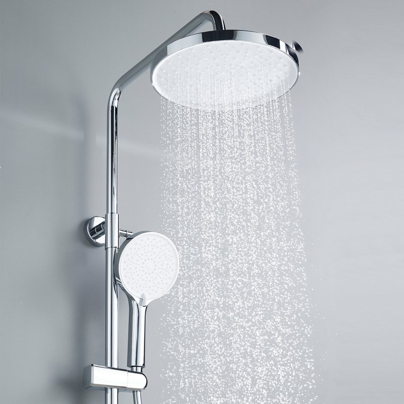 Душевая система Shevanik S8336H, черный