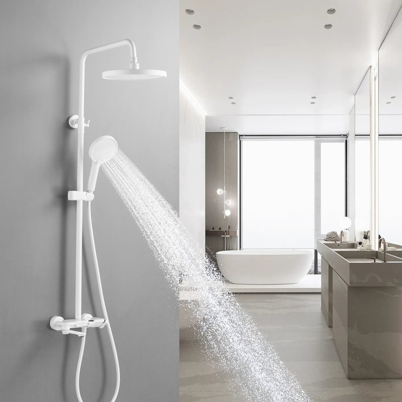 Душевая система Shevanik S9536, хром