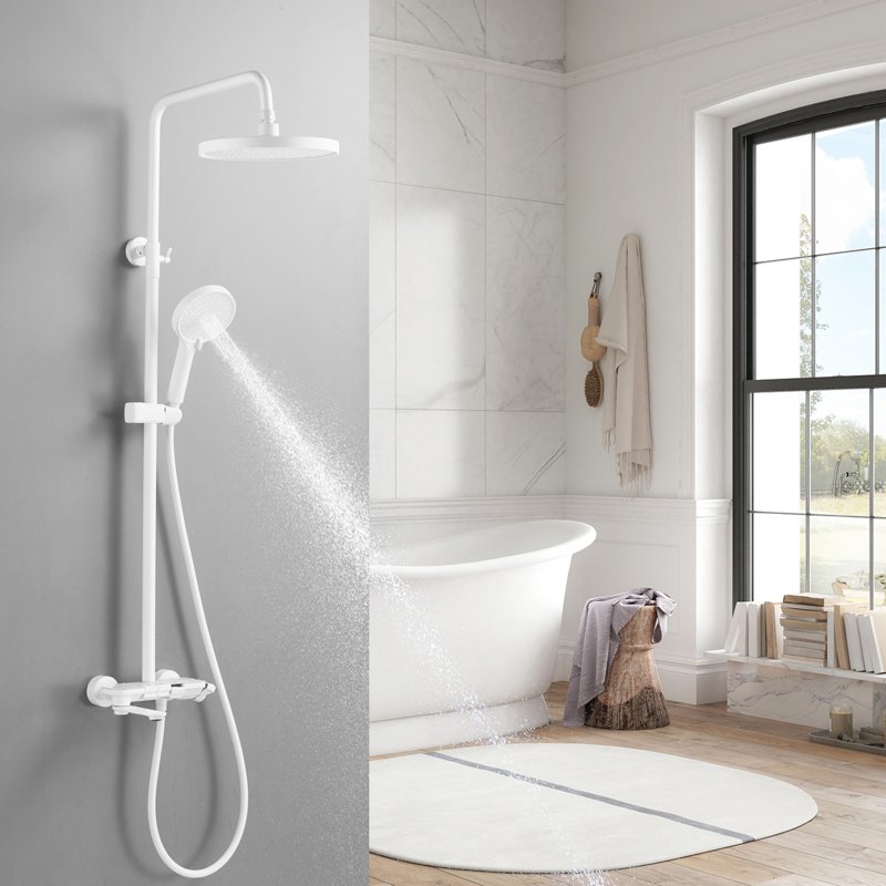 Душевая система Shevanik S9536, хром