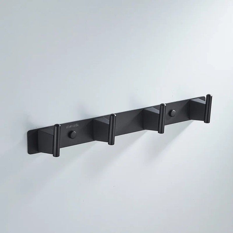 Планка с 4 крючками  Shevanik SG5741H, черный