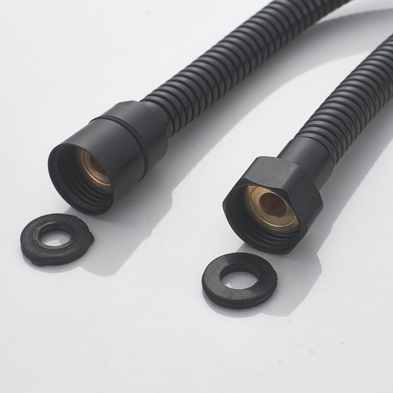 Душевая система Shevanik S6836T, оружейная сталь