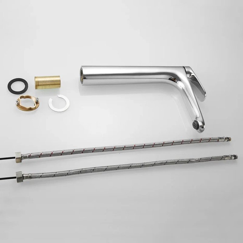 Смеситель для раковины Shevanik S8511, хром