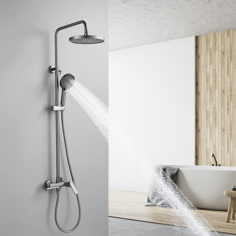 Душевая система Shevanik S8536, хром