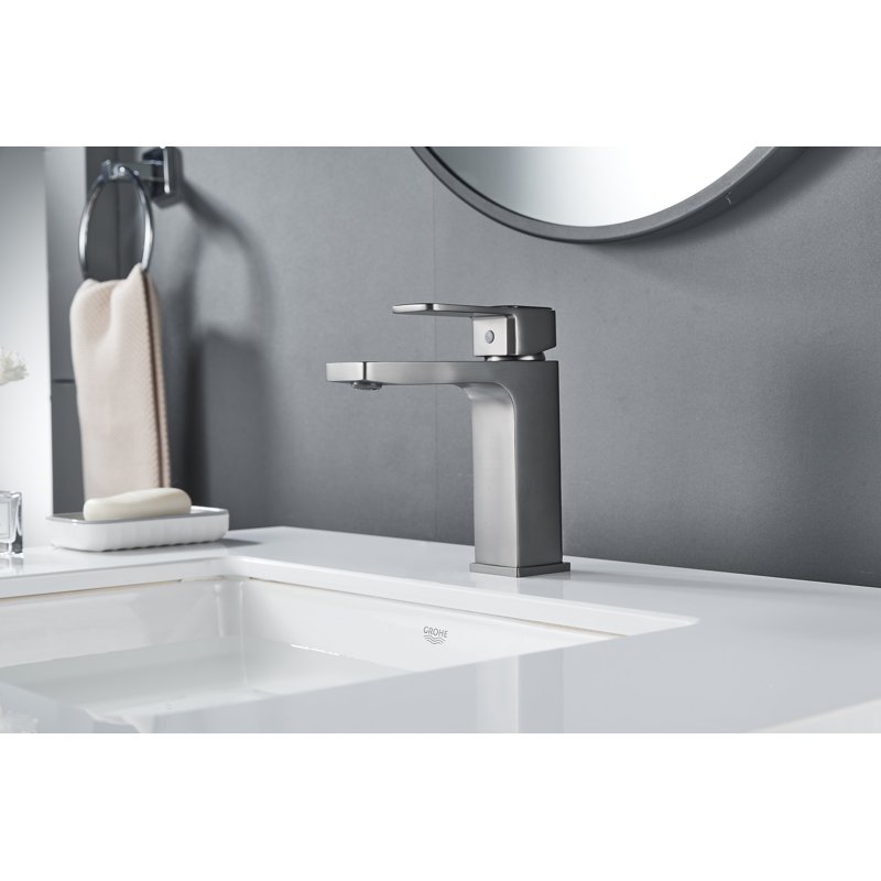 Смеситель для раковины Shevanik S9701T, оружейная сталь