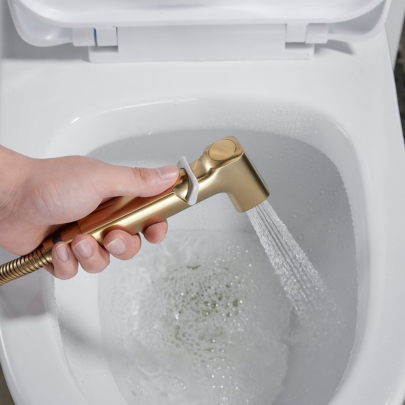 Гигиенический душ со смесителем Shevanik S8505H-1, черный