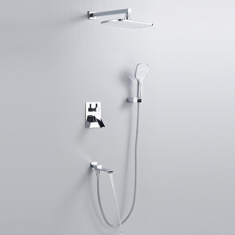 Душевая система встраиваемая Shevanik S4035, хром