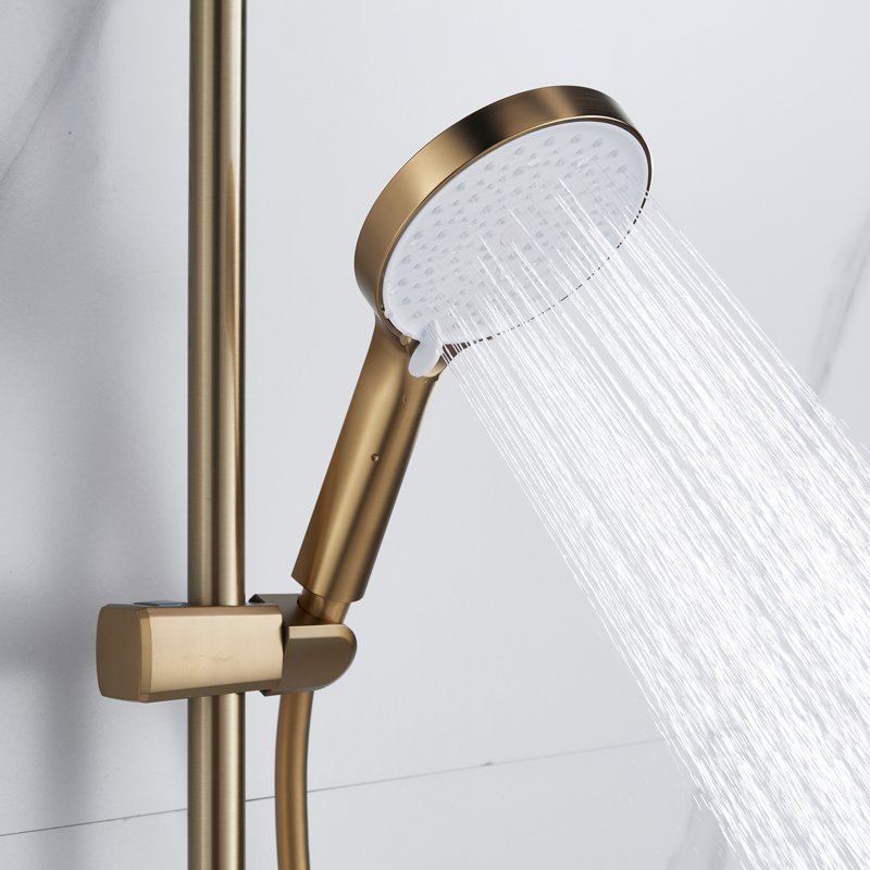 Душевая система Shevanik S9636, хром