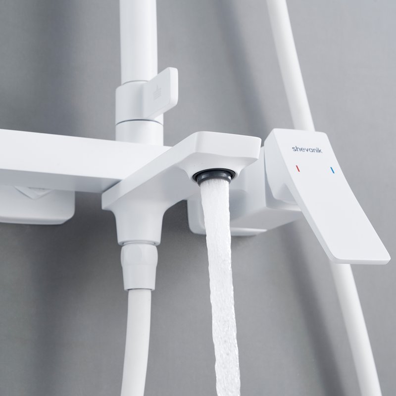 Душевая система Shevanik S9136, хром