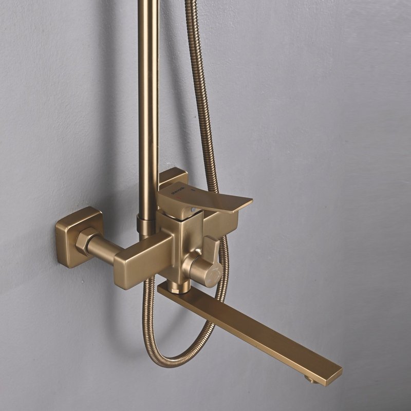 Душевая система Shevanik S8136, хром