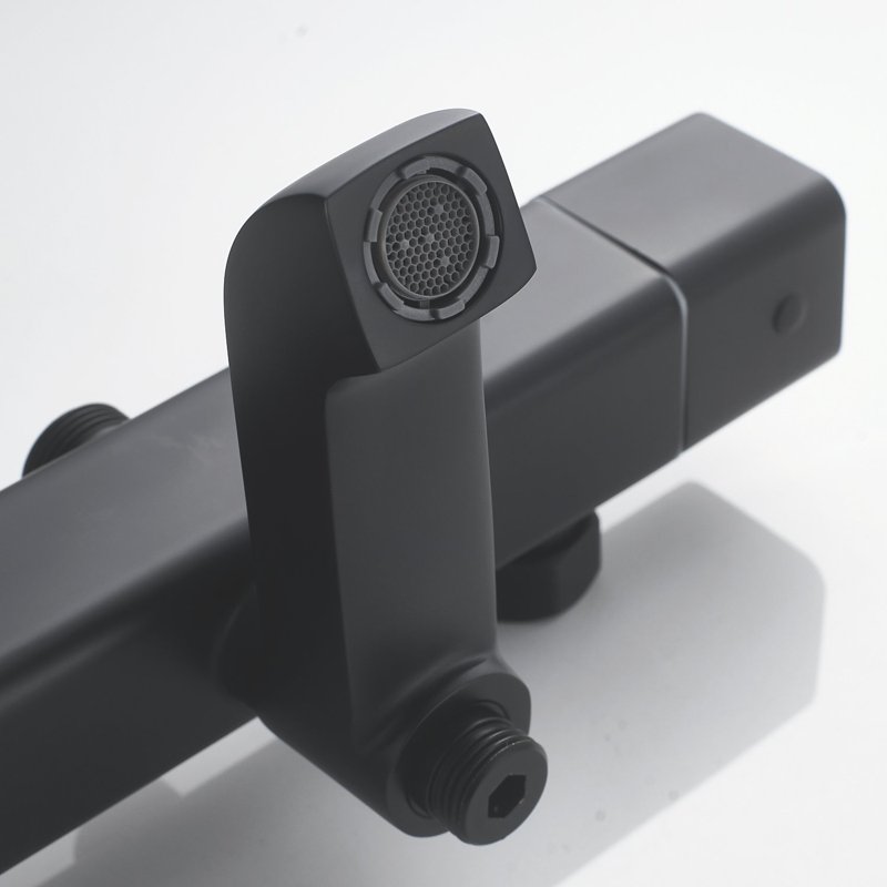 Душевая система Shevanik S8036F, белый/хром