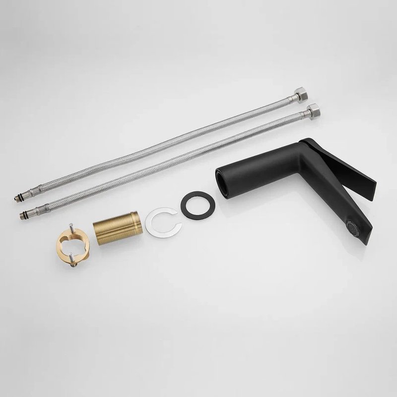 Смеситель для раковины Shevanik S8401H, черный