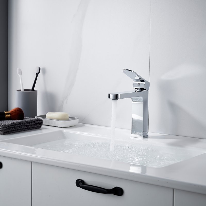 Смеситель для раковины Shevanik S4501, хром