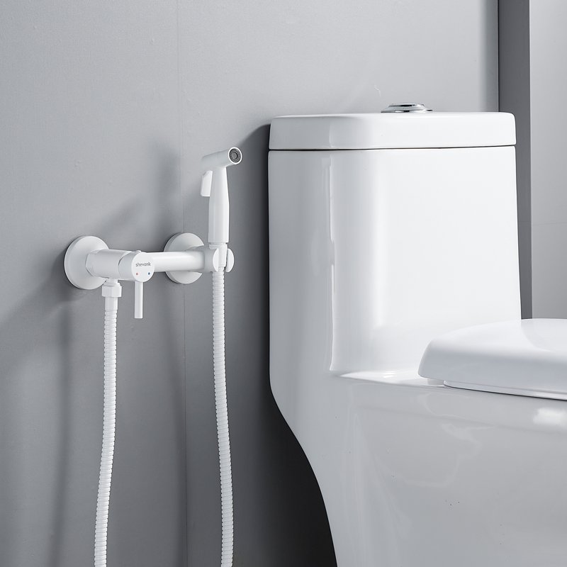 Гигиенический душ со смесителем Shevanik S127H, черный