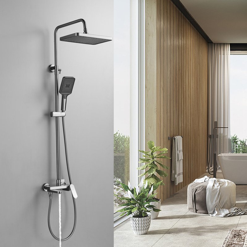 Душевая система Shevanik S8936, хром