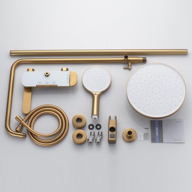 Душевая система Shevanik S9636, хром