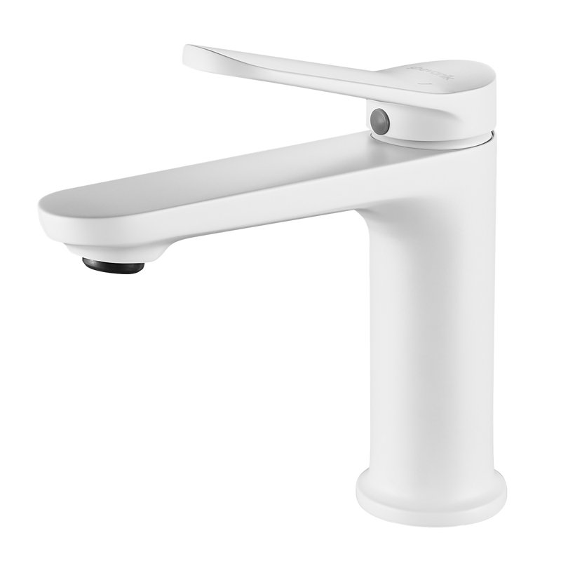 Смеситель для раковины Shevanik S4301C, белый Смеситель для раковины Shevanik S4301C, белый