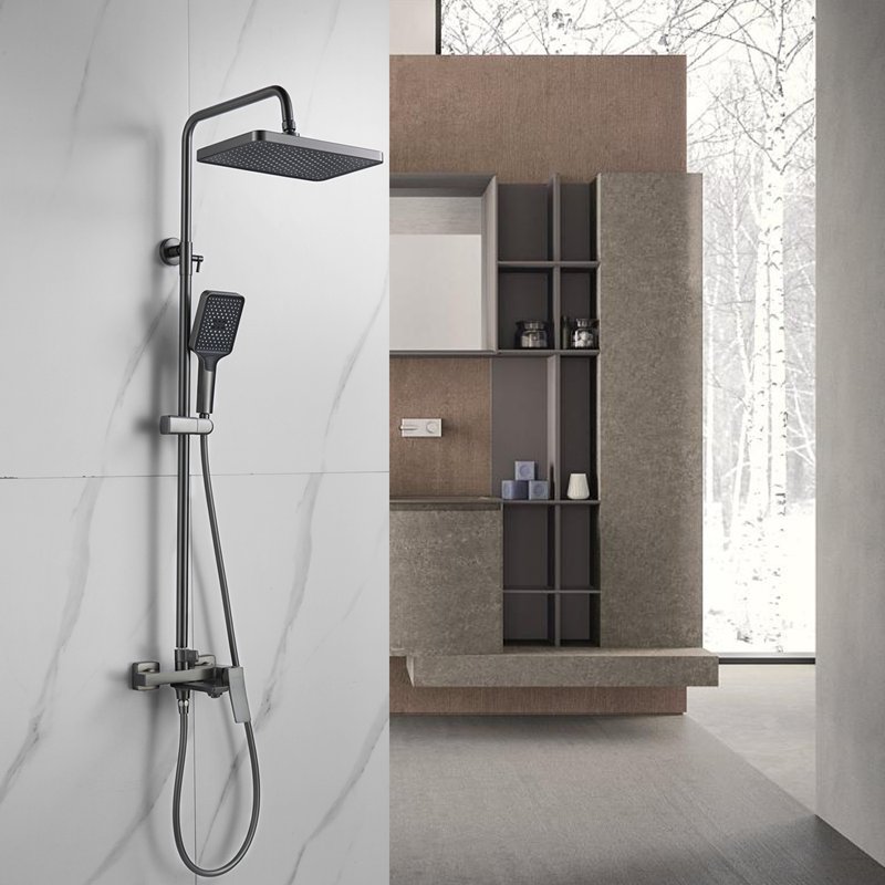 Душевая система Shevanik S9336, хром