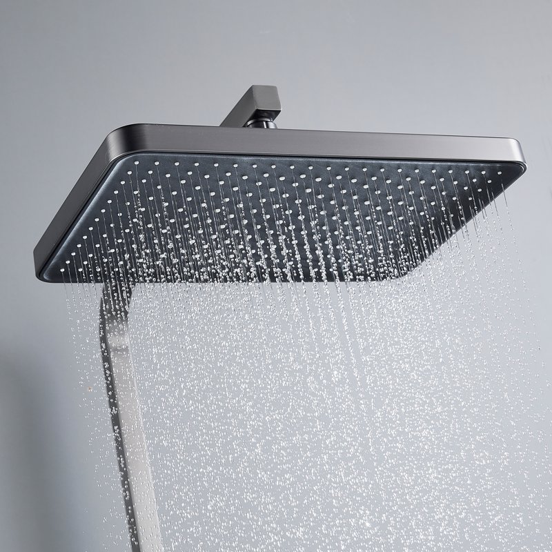 Душевая система Shevanik S9036F, белый/хром