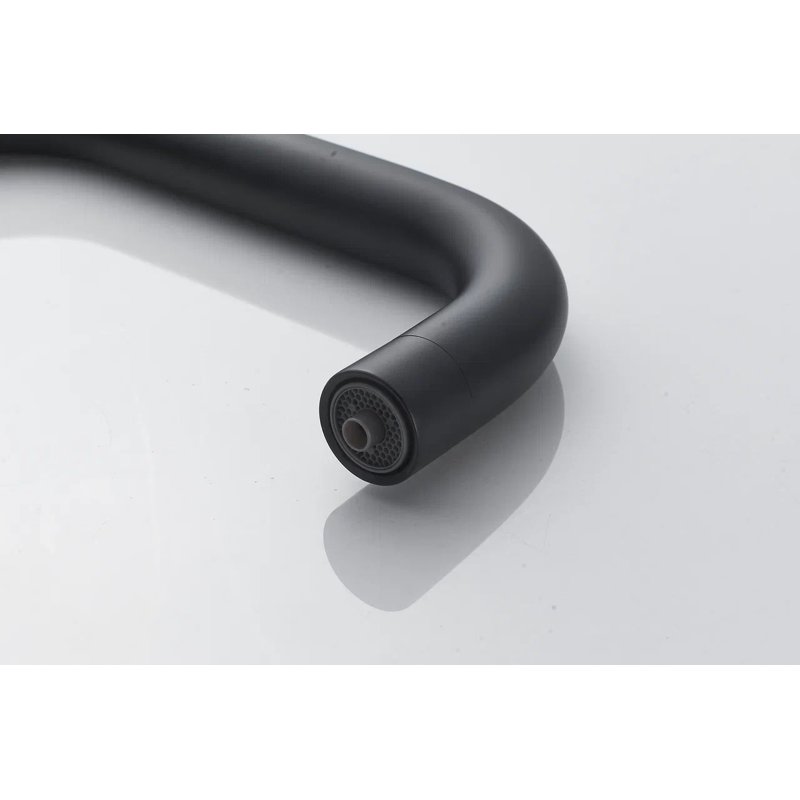 Смеситель для кухни с подключением фильтра Shevanik S228H, черный