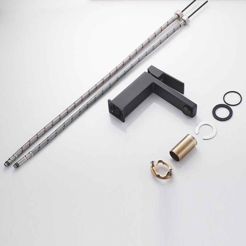 Смеситель для раковины Shevanik S9601H, черный