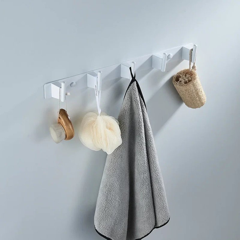 Планка с 5 крючками Shevanik SG5751C, белый