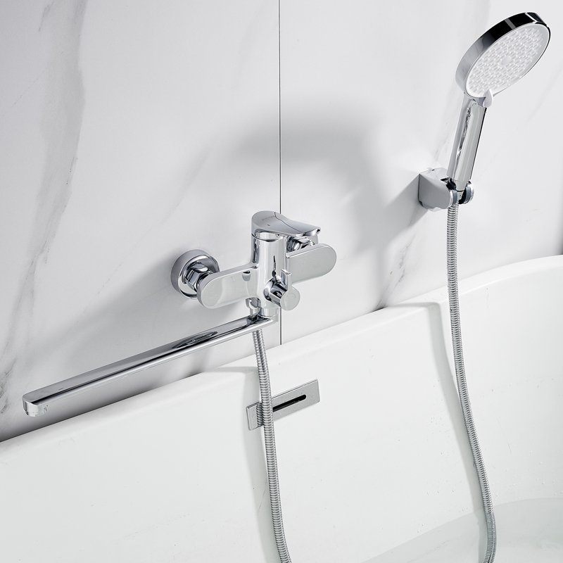 Смеситель для ванны Shevanik S4322, хром