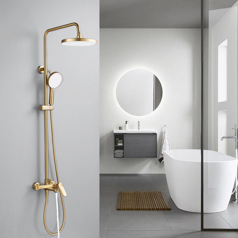 Душевая система Shevanik S8436, хром