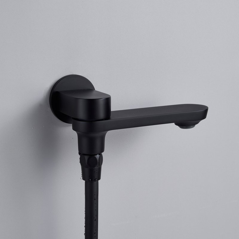 Душевая система встраиваемая Shevanik S4335H, черный