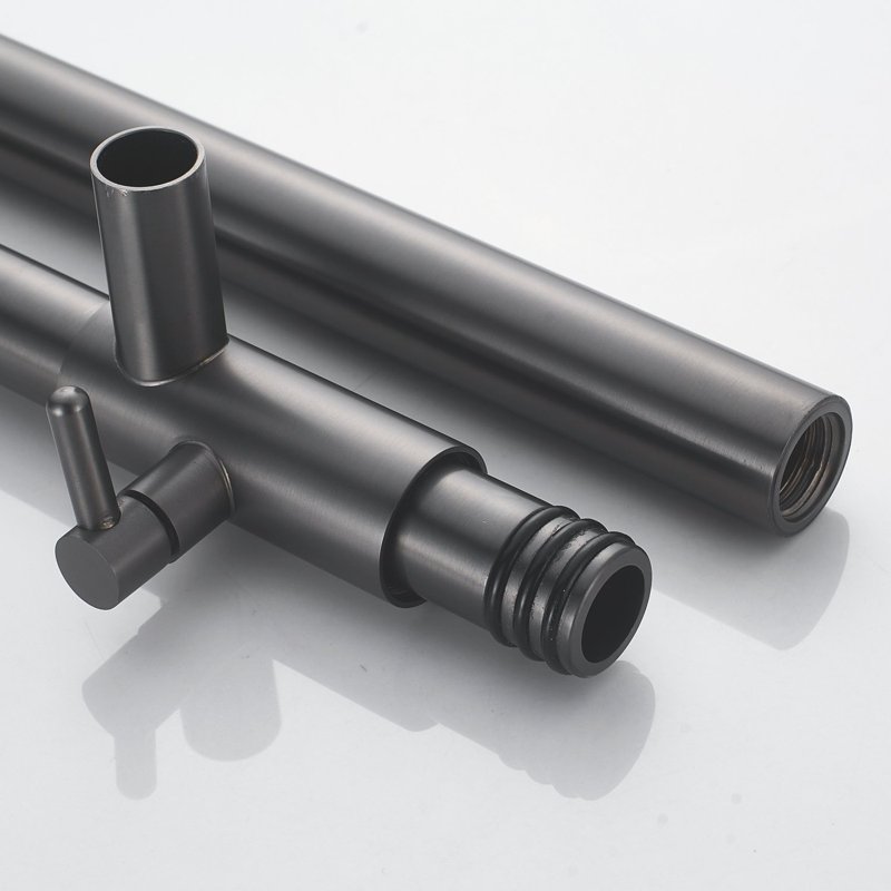 Душевая система Shevanik S6036F, белый/хром