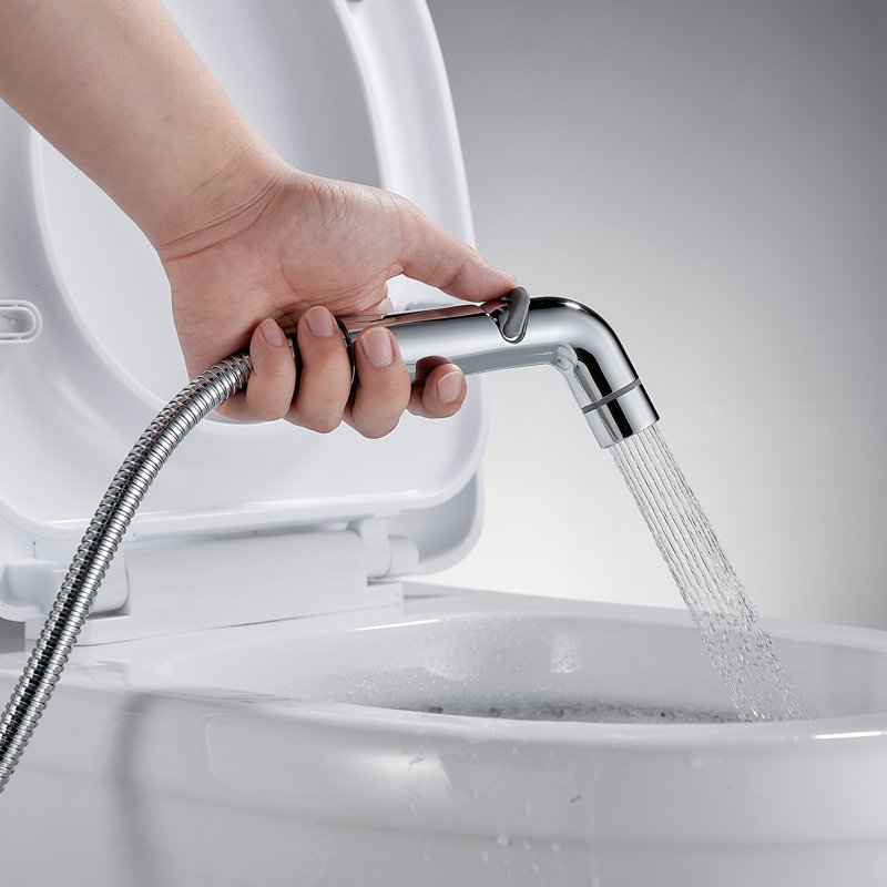 Гигиенический душ со смесителем Shevanik S9905C-1, белый