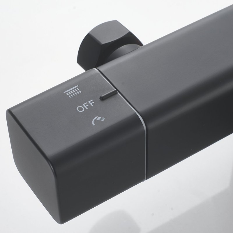 Душевая система Shevanik S8036F, белый/хром