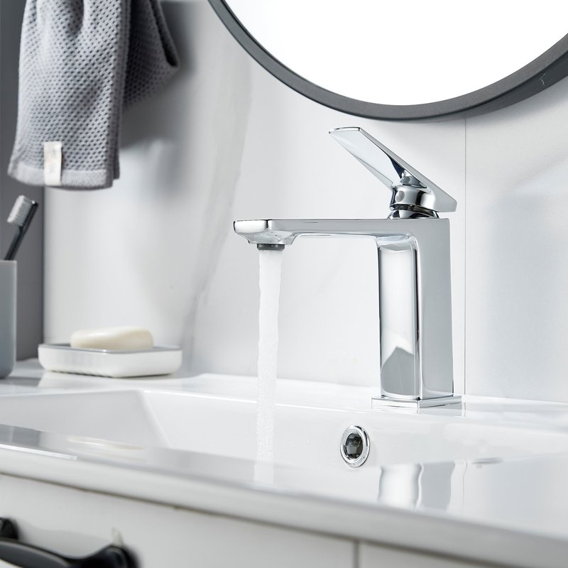 Смеситель для раковины Shevanik S8901-1, хром