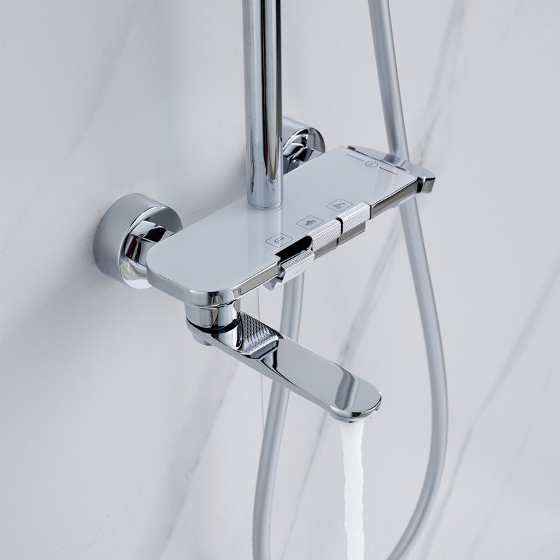 Душевая система Shevanik S9436, хром