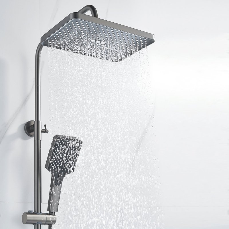 Душевая система Shevanik S6836C, белый