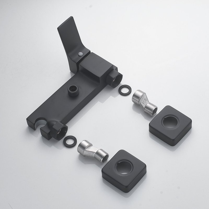 Гигиенический душ со смесителем Shevanik S8105H-1, черный