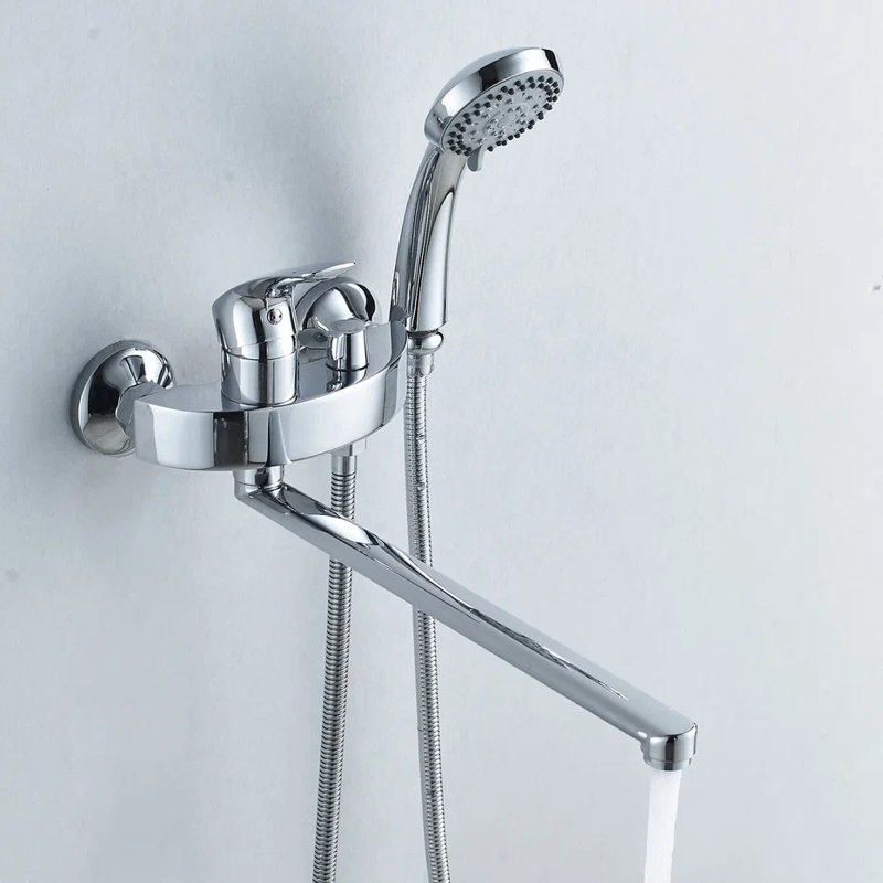 Смеситель для ванны Shevanik S5172, хром