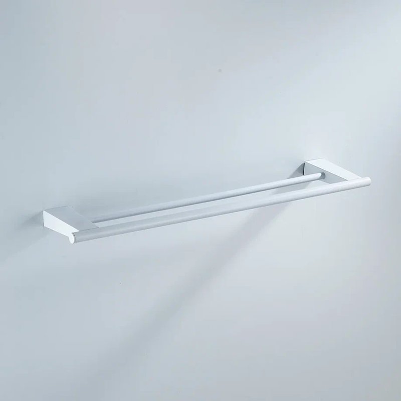 Полотенцедержатель двойной Shevanik SG5727C, белый