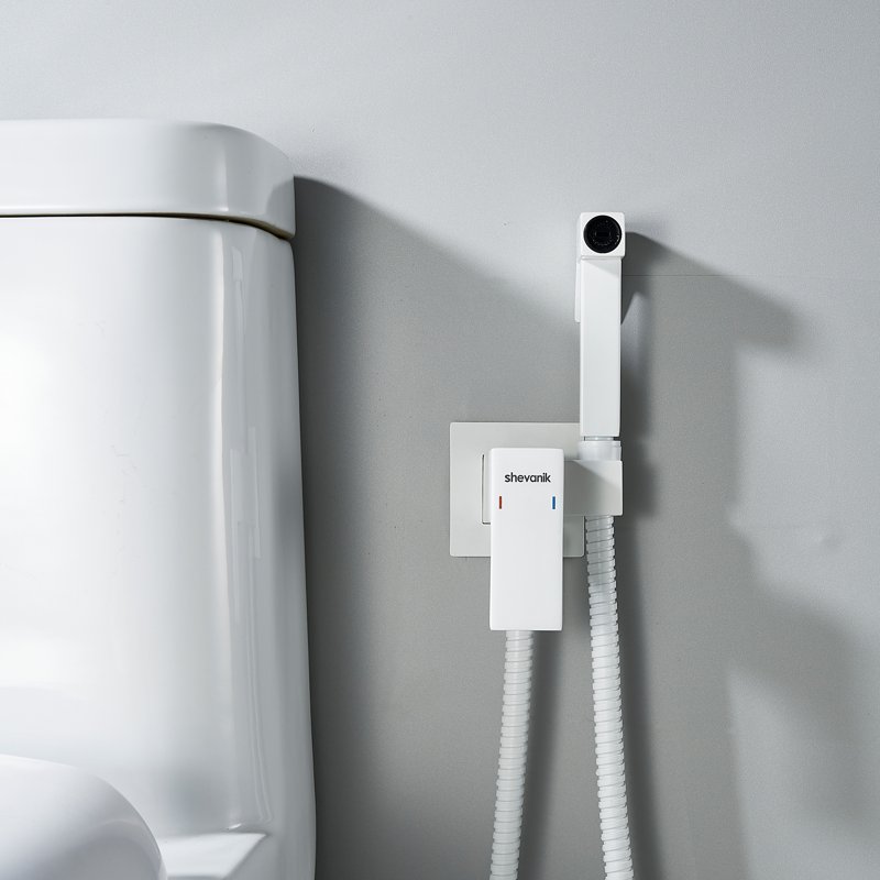 Гигиенический душ со смесителем Shevanik S147, хром