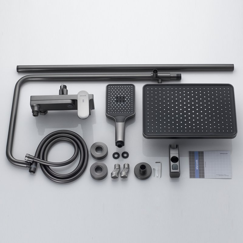 Душевая система Shevanik S8936, хром