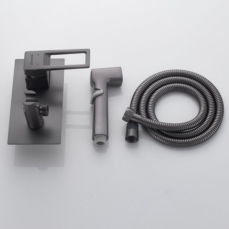 Гигиенический душ со смесителем Shevanik S8005, хром